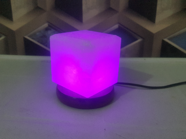 himalayan usb cube lamp (white)